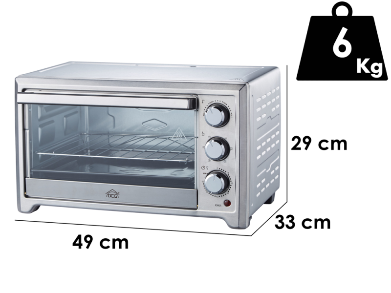 DCG MBS25 - Four &eacute;lectrique ventil&eacute; LT 25 1500 W