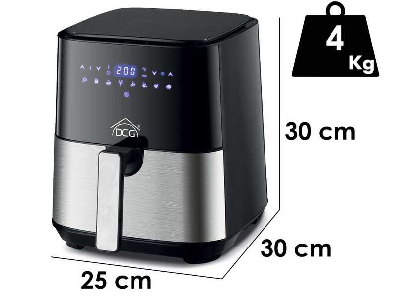 DCG FR3605D - Friteuse sans huile 5 LT Digitale