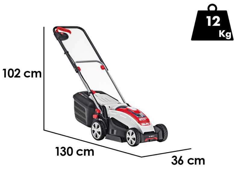 AL-KO Energy Flex 3.29 Li - Tondeuse &agrave; gazon sans fil - Coupe 32 cm - 36V/4,0Ah