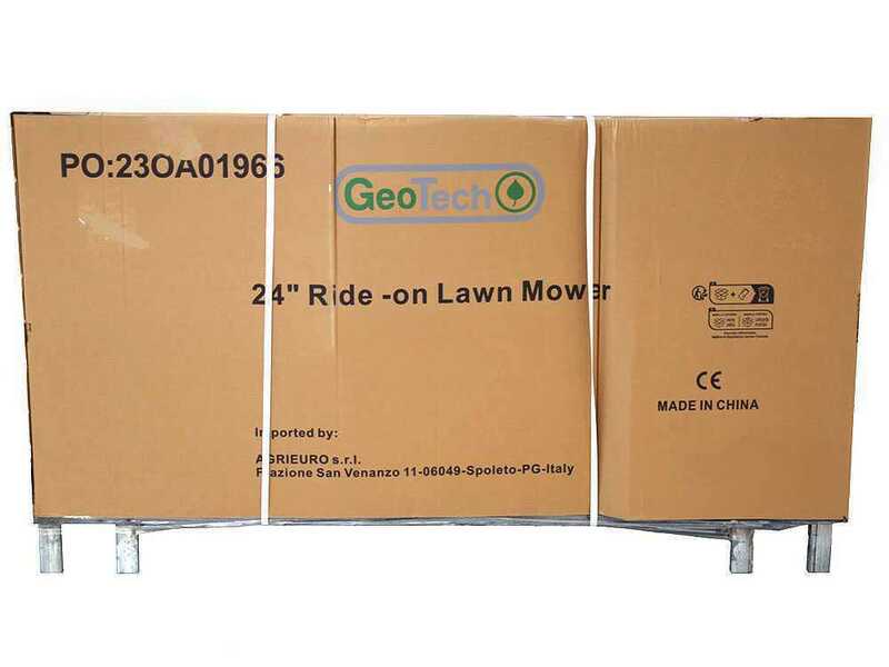 Geotech RM 65-610 S - Tondeuse autoport&eacute;e - Moteur de 196 cm3 - D&eacute;marrage &eacute;lectrique