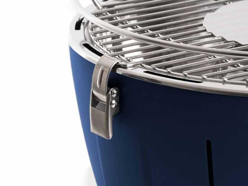 Classe InstaGrill - Barbecue de table &agrave; charbon - Corps bleu oc&eacute;an