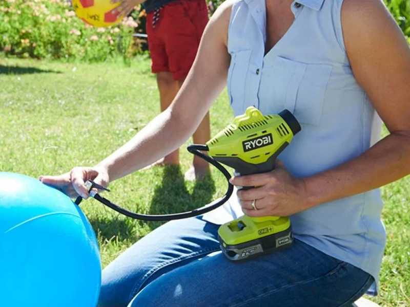 Ryobi R18PI-0 - Compresseur &agrave; batterie portatif - 18V - 2Ah