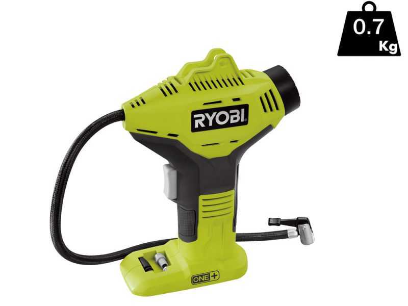 Ryobi R18PI-0 - Compresseur &agrave; batterie portatif - 18V - 2Ah