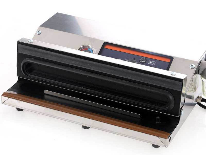 Machine sous vide en acier Euro 370 INOX - Barre de soudure de 37 cm 