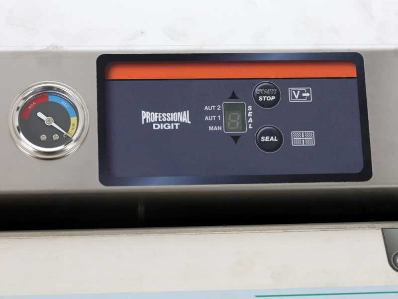 Machine sous vide en acier Euro 370 INOX - Barre de soudure de 37 cm 