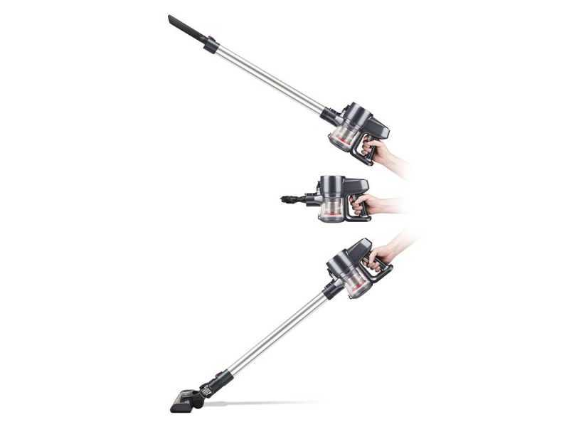 Girmi AP91 - Aspirateur rechargeable sans fil - Batterie au lithium 22.2 V/ 2.5 Ah