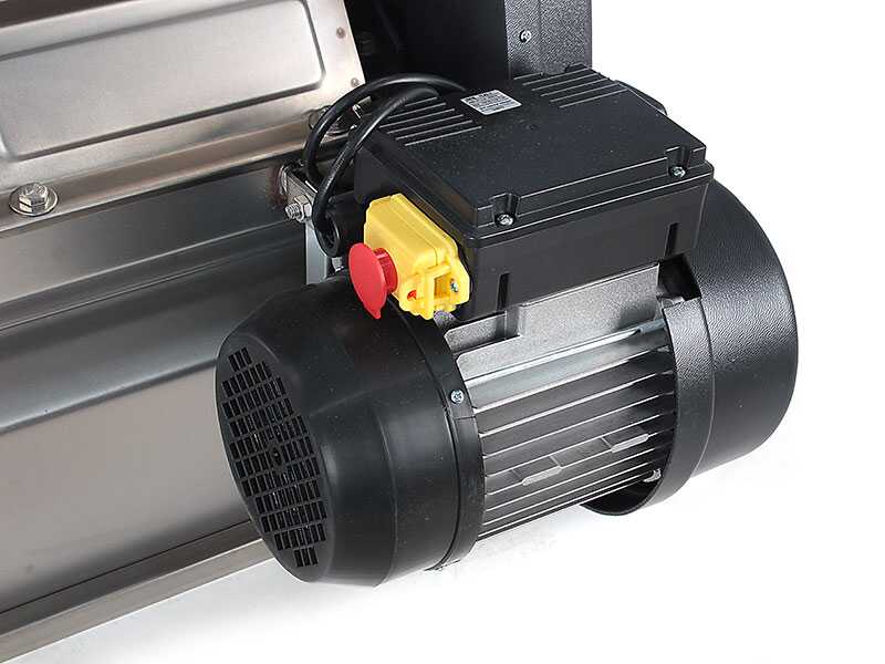 Grifo DMCI.18 - Fouloir-Egrappoir &eacute;lectrique en acier INOX - Avec protections incluses