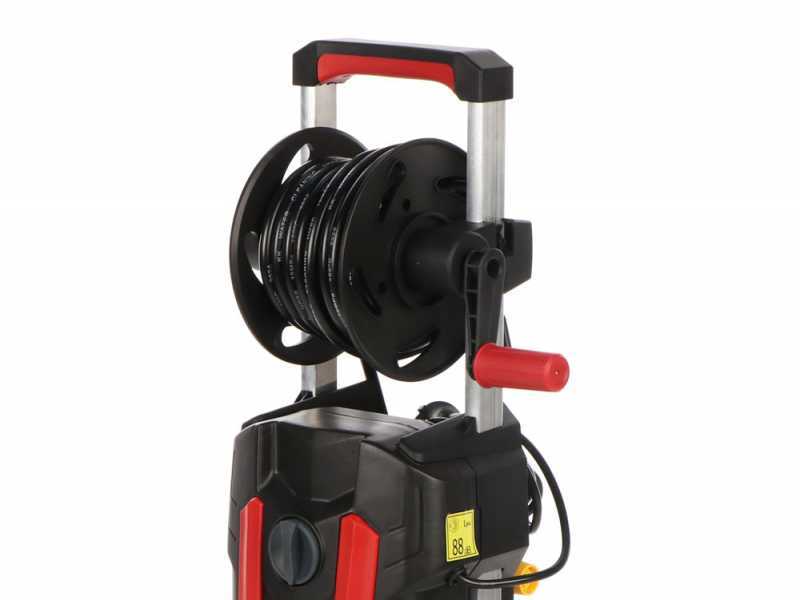 GeoTech Blasty 180 - Nettoyeur haute pression avec lance professionnelle + Kit patio et d&eacute;boucheur - 180 bar - 450 l/h
