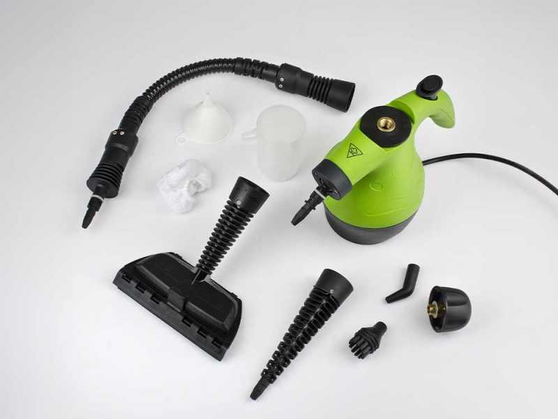 Girmi AP30 - Nettoyeur &agrave; vapeur portatif - 1050 W - D&eacute;sinfection et nettoyage