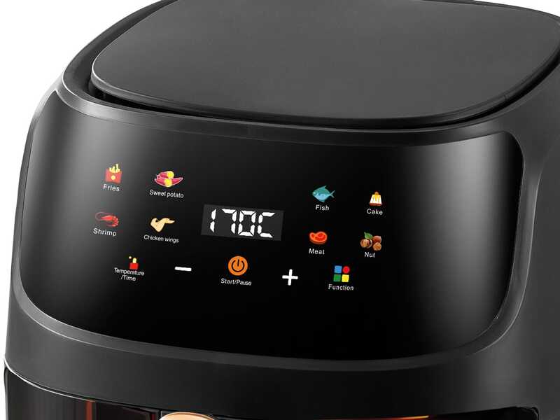 DCG FR3608BD - Friteuse sans huile 8 LT &Eacute;cran Digitale
