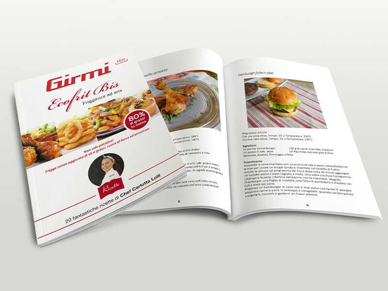 Girmi FG22 Ecofrit Bis - Friteuse sans huile num&eacute;rique avec double panier 8 L
