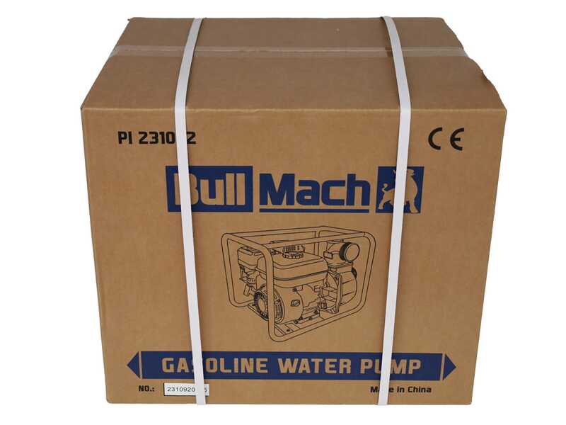 BullMach LYMPHIA 50 - Motopompe thermique - avec raccords de 50 mm