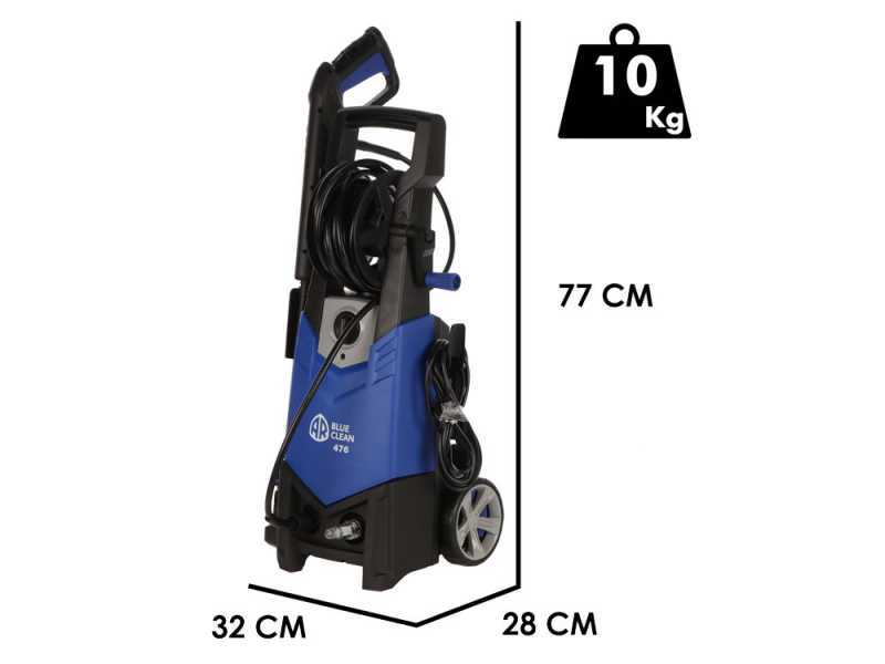 Annovi &amp; Reverberi AR 476 Classic Blue Clean - Nettoyeur haute pression - 165 bars max - D&eacute;bit 5.5 Lt/min