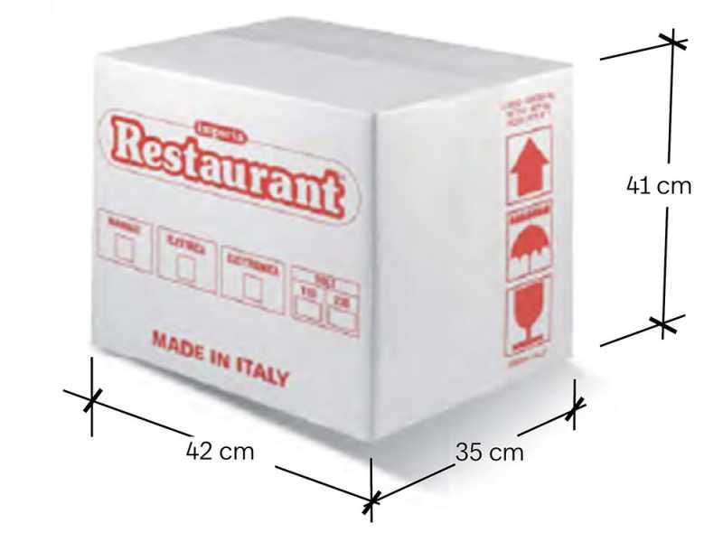 Imperia Restaurant Manuale Ruvida - Laminoir - Machine &agrave; p&acirc;tes manuelle en INOX