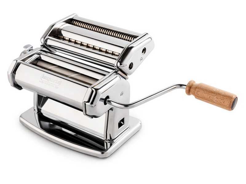 Imperia iPasta T. 6,5/12 mm Ruvida - Laminoir - Machine &agrave; p&acirc;tes manuelle en INOX
