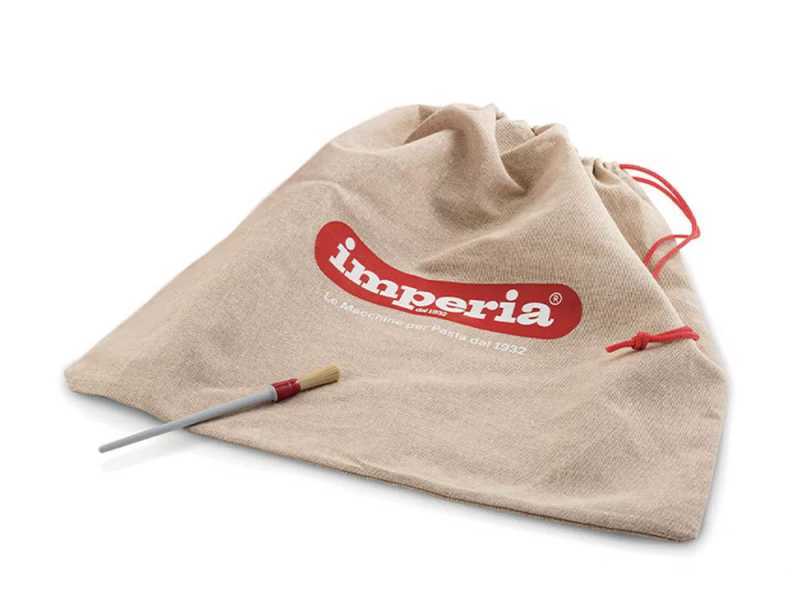 Imperia iPasta T. 6,5/12 mm Ruvida - Laminoir - Machine &agrave; p&acirc;tes manuelle en INOX