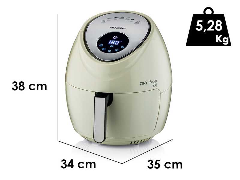 Ariete 4618/02 Airy Fryer XXL Beige - Friteuse &agrave; air