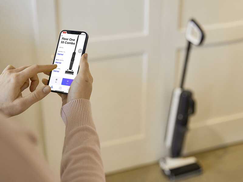 Tineco Floor One S5 Combo Plus - Nettoyeur de sols &agrave; batterie et aspirateur &agrave; main - 3 en 1 : lave, s&egrave;che et aspire