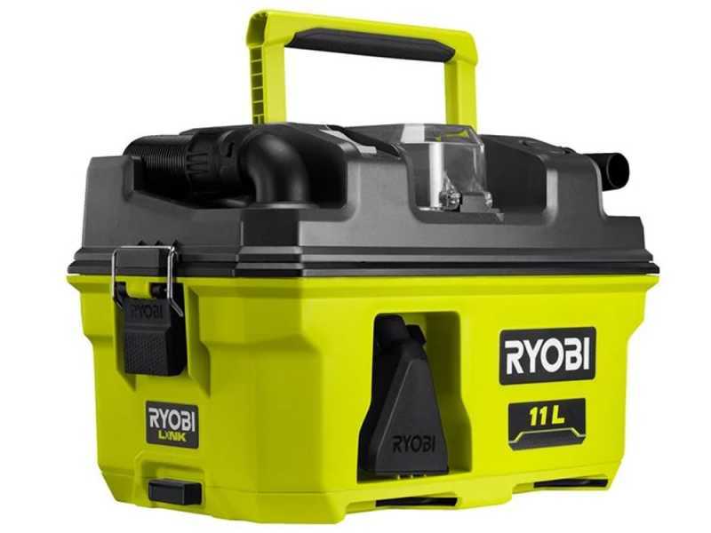 Ryobi RV1811-0 - Aspirateur solides et liquides portable &agrave; batterie - SANS BATTERIE NI CHARGEUR