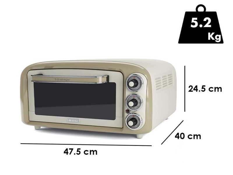 Ariete Vintage Beige - Four &eacute;lectrique statique - 18L 1380W