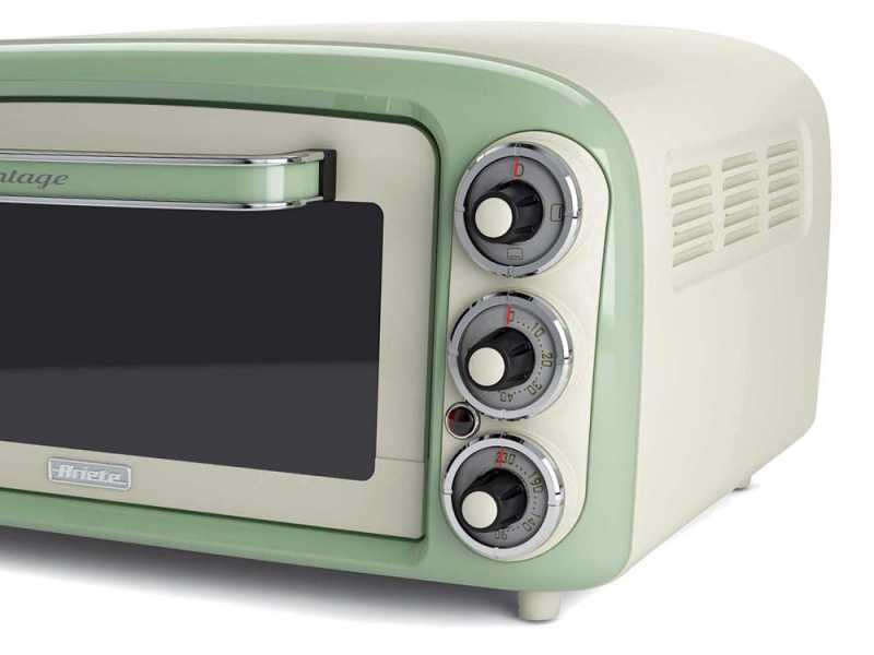 Ariete Vintage Vert - Four &eacute;lectrique statique - 18L 1380W