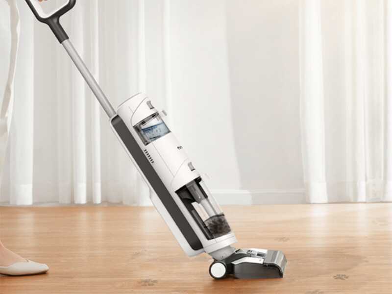 Tineco iFloor Breeze - Nettoyeur de sols &agrave; batterie - 3 en 1 : lave, s&egrave;che et aspire