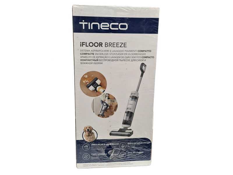 Tineco iFloor Breeze - Nettoyeur de sols &agrave; batterie - 3 en 1 : lave, s&egrave;che et aspire