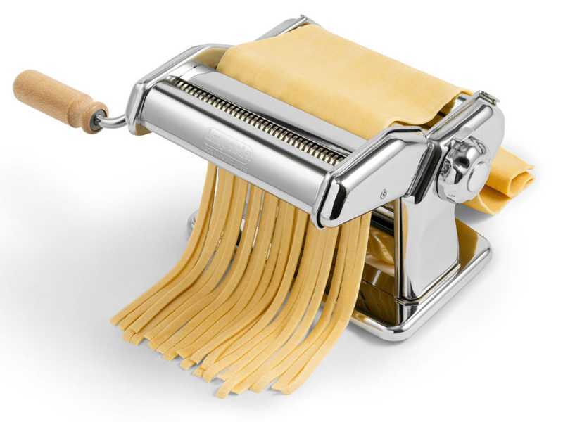 Imperia iPasta T. 6,5/12 mm Classica Ruvida - Laminoir - Machine &agrave; p&acirc;tes manuelle en INOX