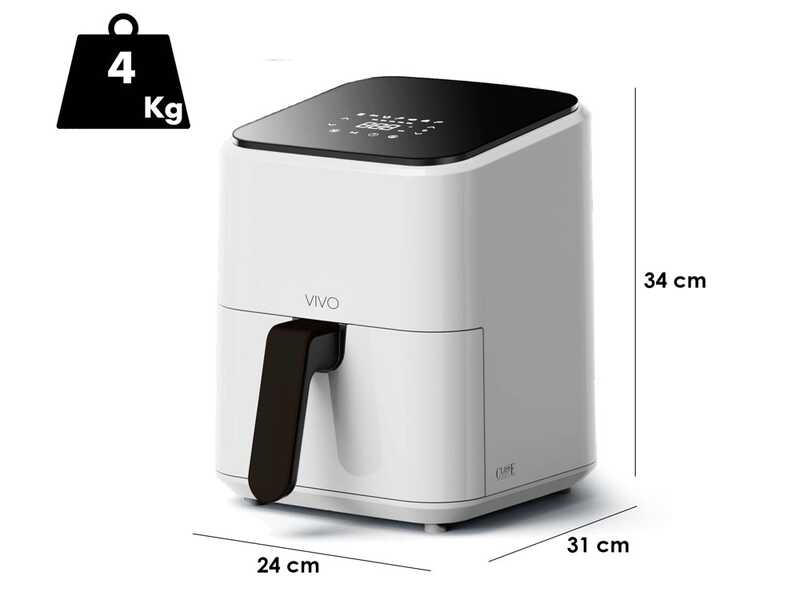 Classe VIVO Air Fryer 4l - Friteuse &agrave; air chaud digitale