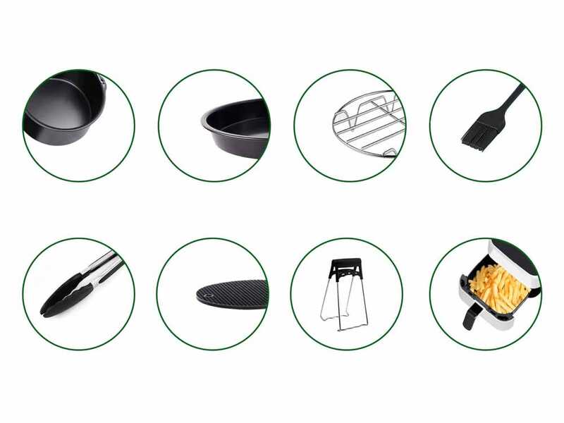 Classe VIVO Air Fryer 4l - Friteuse &agrave; air chaud digitale