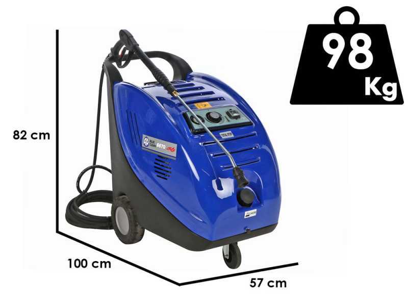 Annovi &amp; Reverberi 6670 - Nettoyeur haute pression &agrave; eau chaude - 190 bar - 780 L/h