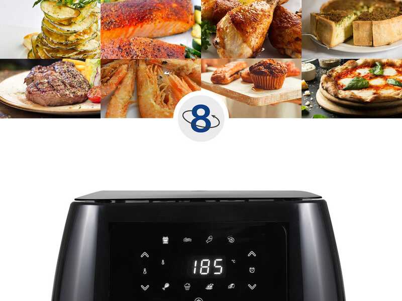Classe VIVO Air Fryer 6.5 l - Friteuse sans huile digitale