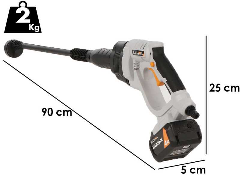 Batavia NEXXFORCE 7064735 - Pistolet &agrave; pression -18V/ 4Ah