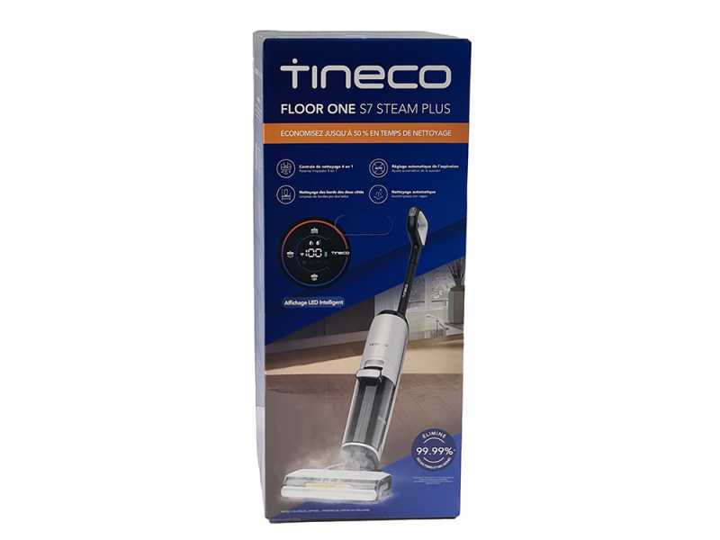 Tineco Floor One S7 Steam Plus - Nettoyeur de sols &agrave; vapeur smart - 3 en 1 nettoie, s&egrave;che et vaporise