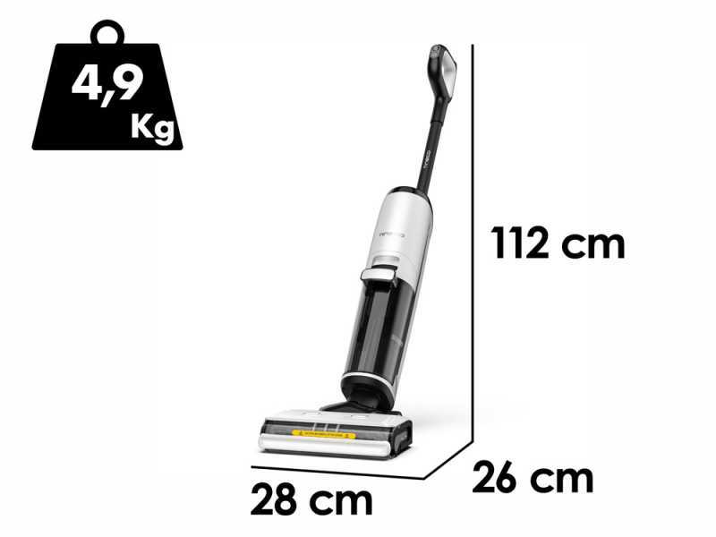 Tineco Floor One S7 Steam Plus - Nettoyeur de sols &agrave; vapeur smart - 3 en 1 nettoie, s&egrave;che et vaporise