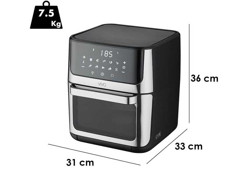 Classe VIVO Air Fryer 12 l - Friteuse sans huile digitale