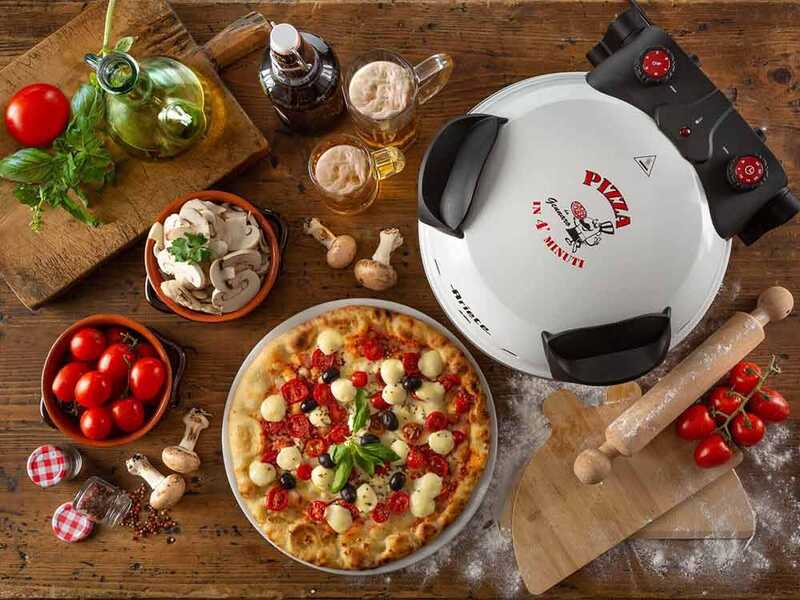 Ariete 0918 Blanc - Four &agrave; pizza &eacute;lectrique