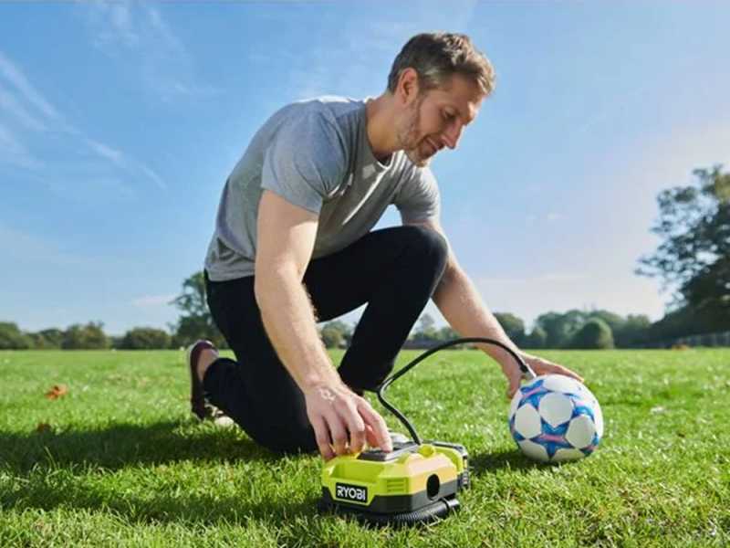 Ryobi RMI18-0 - Compresseur portable &agrave; batterie - 18V - 2Ah