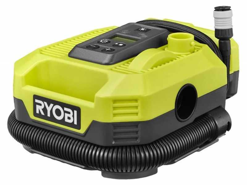 Ryobi RMI18-0 - Compresseur portable &agrave; batterie - 18V - 2Ah