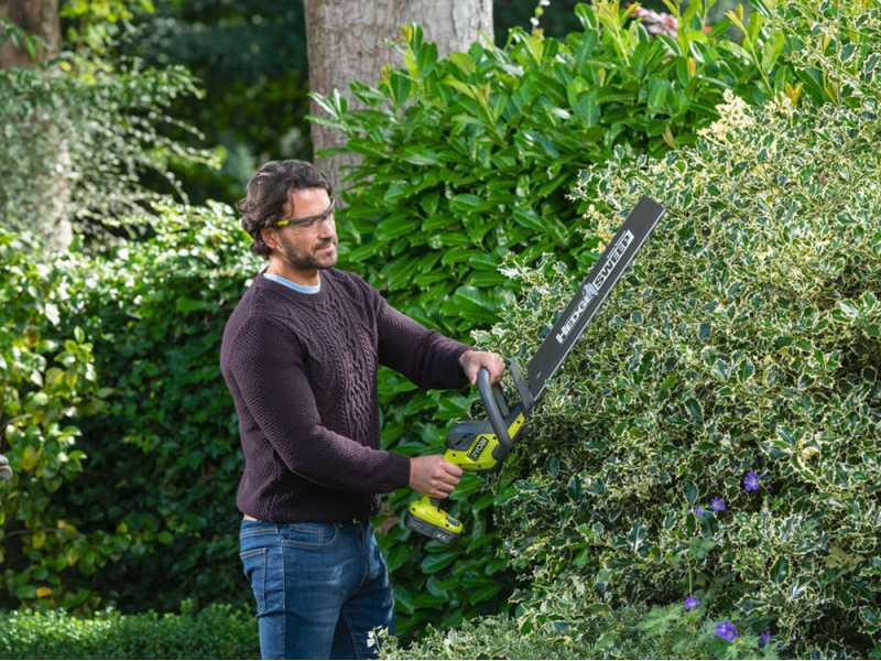 Ryobi RY18HT50A-120 - Taille-haie &agrave; batterie - Lame de 50 cm - 18V 2Ah