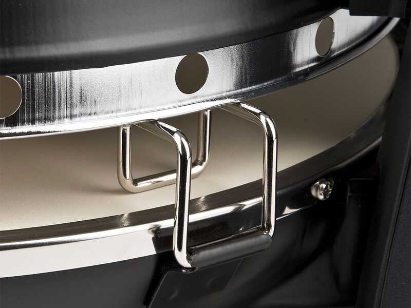 G3 Ferrari Pizzeria Snack Napoletana EVO Noir - Four &agrave; pizza &eacute;lectrique - Pierre r&eacute;fractaire