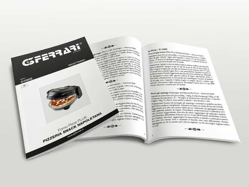 G3 Ferrari Pizzeria Snack Napoletana EVO Noir - Four &agrave; pizza &eacute;lectrique - Pierre r&eacute;fractaire