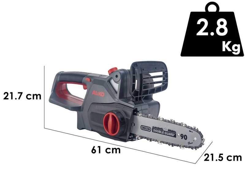 AL-KO Comfort CS 1825 - Tron&ccedil;onneuse &agrave; batterie 18V 2.5 Ah - Lame de 25 cm