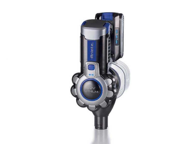 Ariete Lithium Blu - Balai &eacute;lectrique rechargeable sans fil - Batterie au lithium 22.2 V/ 2.2 Ah