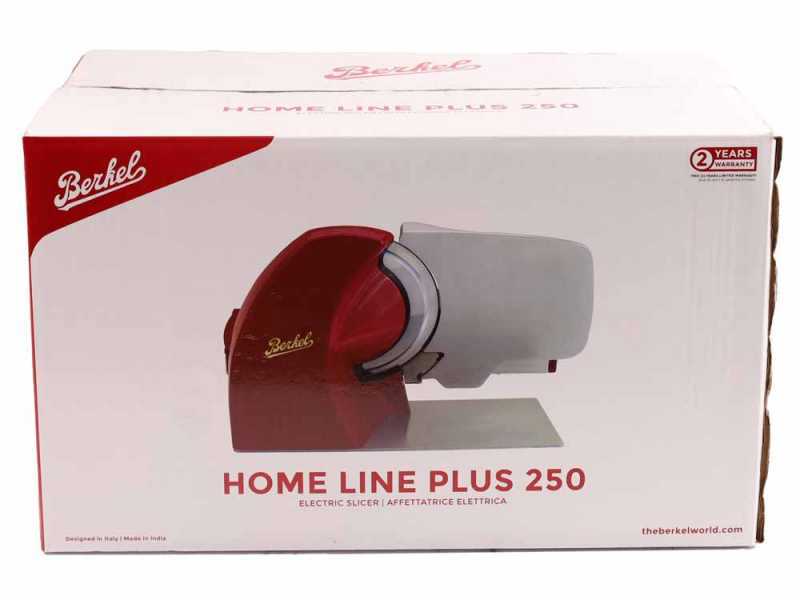 Berkel Home Line Plus 250 Rouge Opaque - Trancheuse avec lame 250 mm