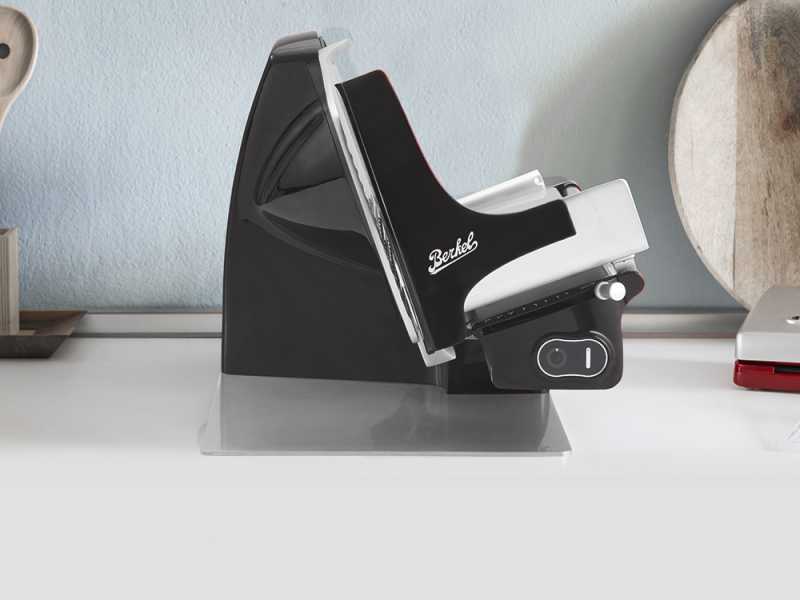 Berkel Home Line Plus 200 Noir Opaque - Trancheuse avec lame de 195 mm