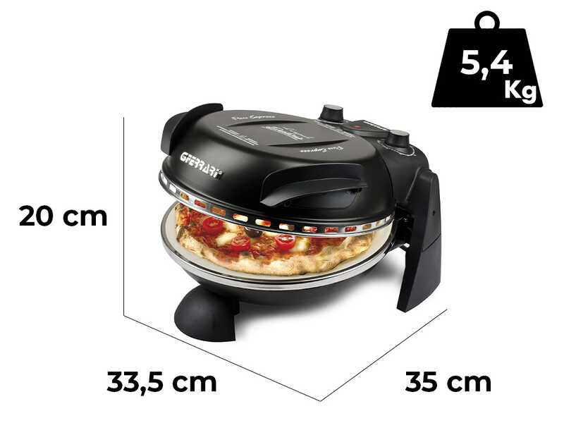 G3 Ferrari Delizia Noir - Four &agrave; pizza &eacute;lectrique