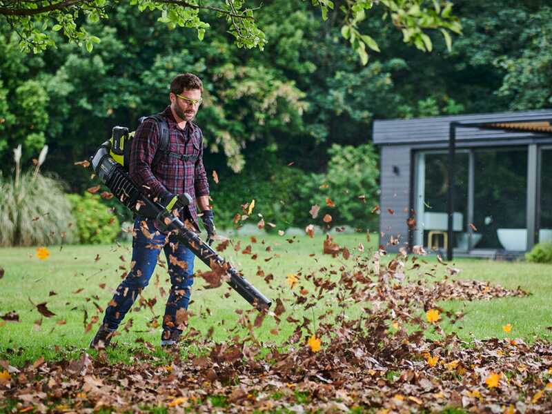 Ryobi RY36BPXB-0 - Souffleur &agrave; dos &agrave; batterie MAX POWER 36V 6Ah