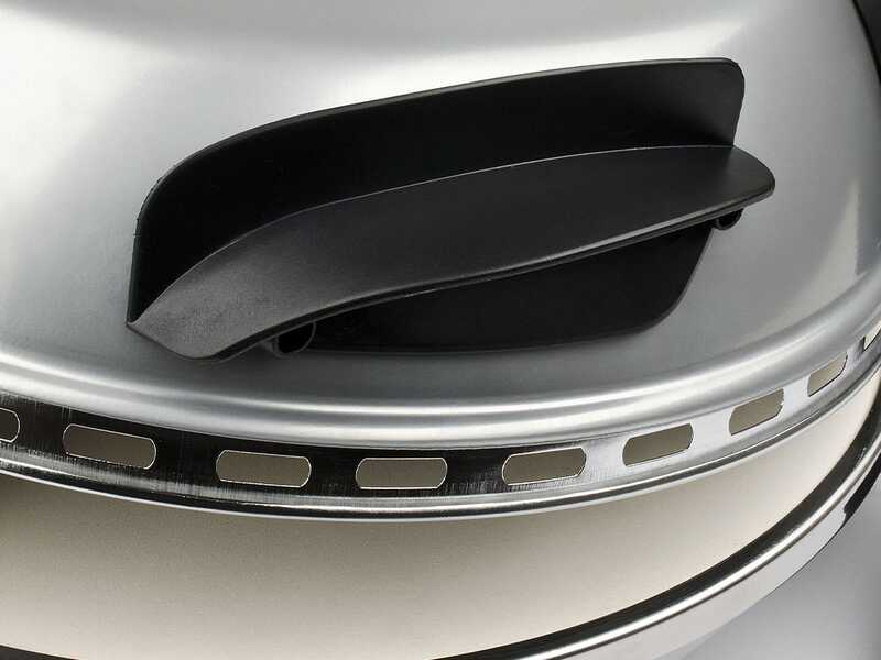 G3 Ferrari Delizia Silver - Four &agrave; pizza &eacute;lectrique - Pierre r&eacute;fractaire