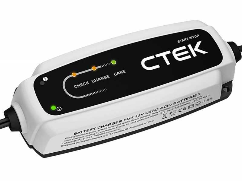 CTEK CT5 START/STOP 12V - Chargeur de batterie mainteneur automatique - 8 Phases